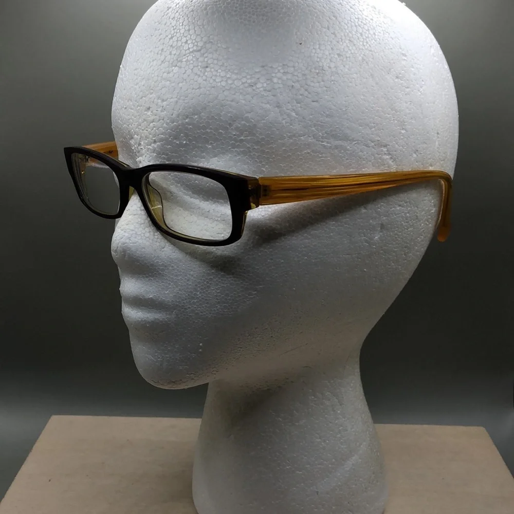 Etnia Barcelona BRISBANE Glasses FRAMES ONLY Rectangle PLUM YELLOW 53-16-140